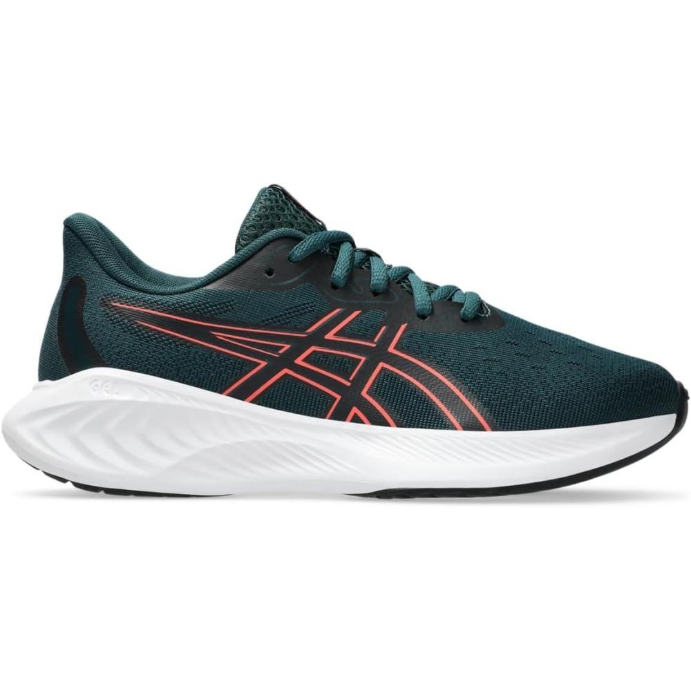 image:imageASICS Kids GelCumulus 26 Grade School RunningSaxon GreenCoral Reef