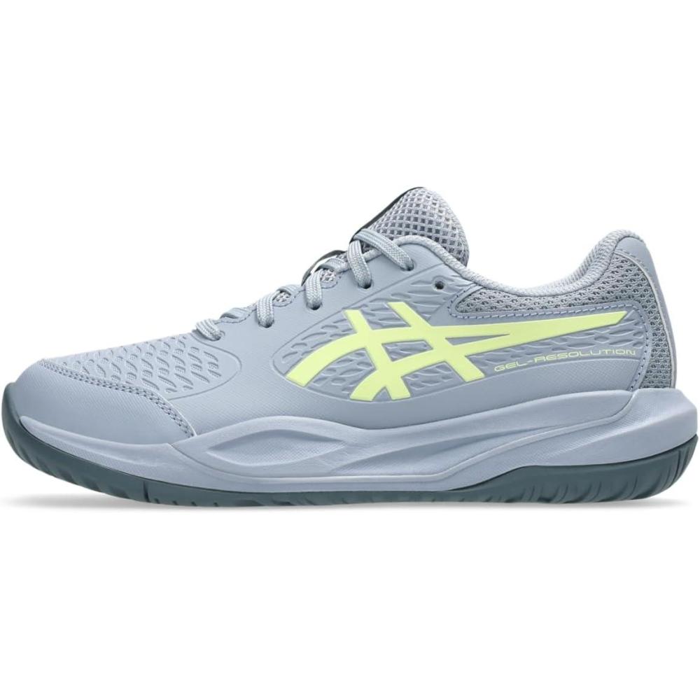image:imageASICS Kids GelResolution X Grade School Tennis ShoesGrey BluePistachio