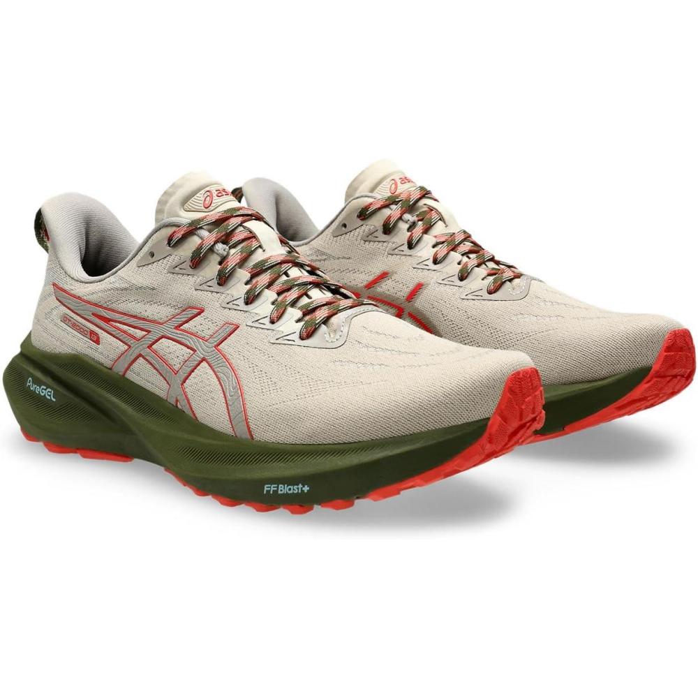 image:imageASICS Mens GT2000 13 Running Shoes300 Nature BassingRed Snapper