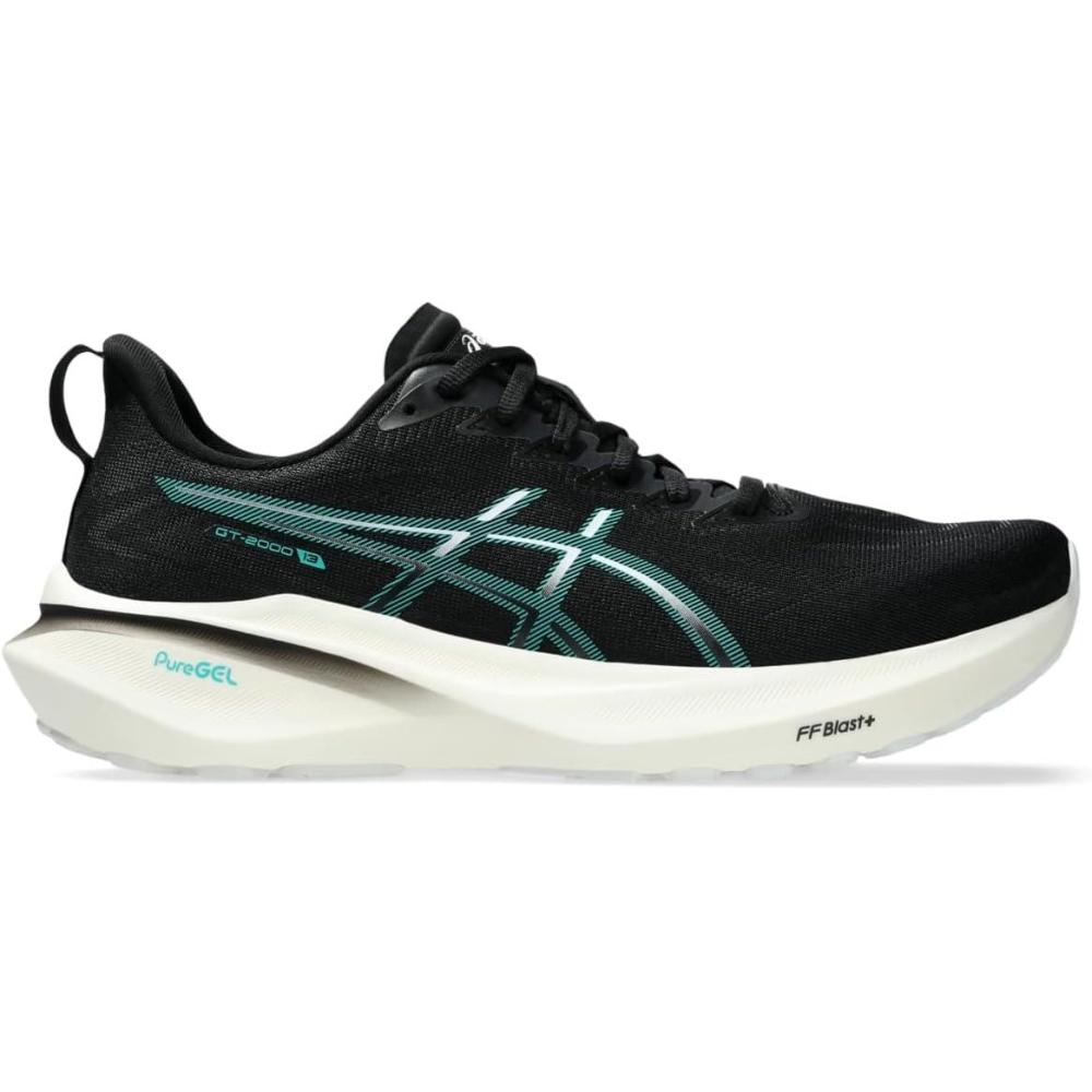 image:imageASICS Mens GT2000 13 Running ShoesBlackWave Teal