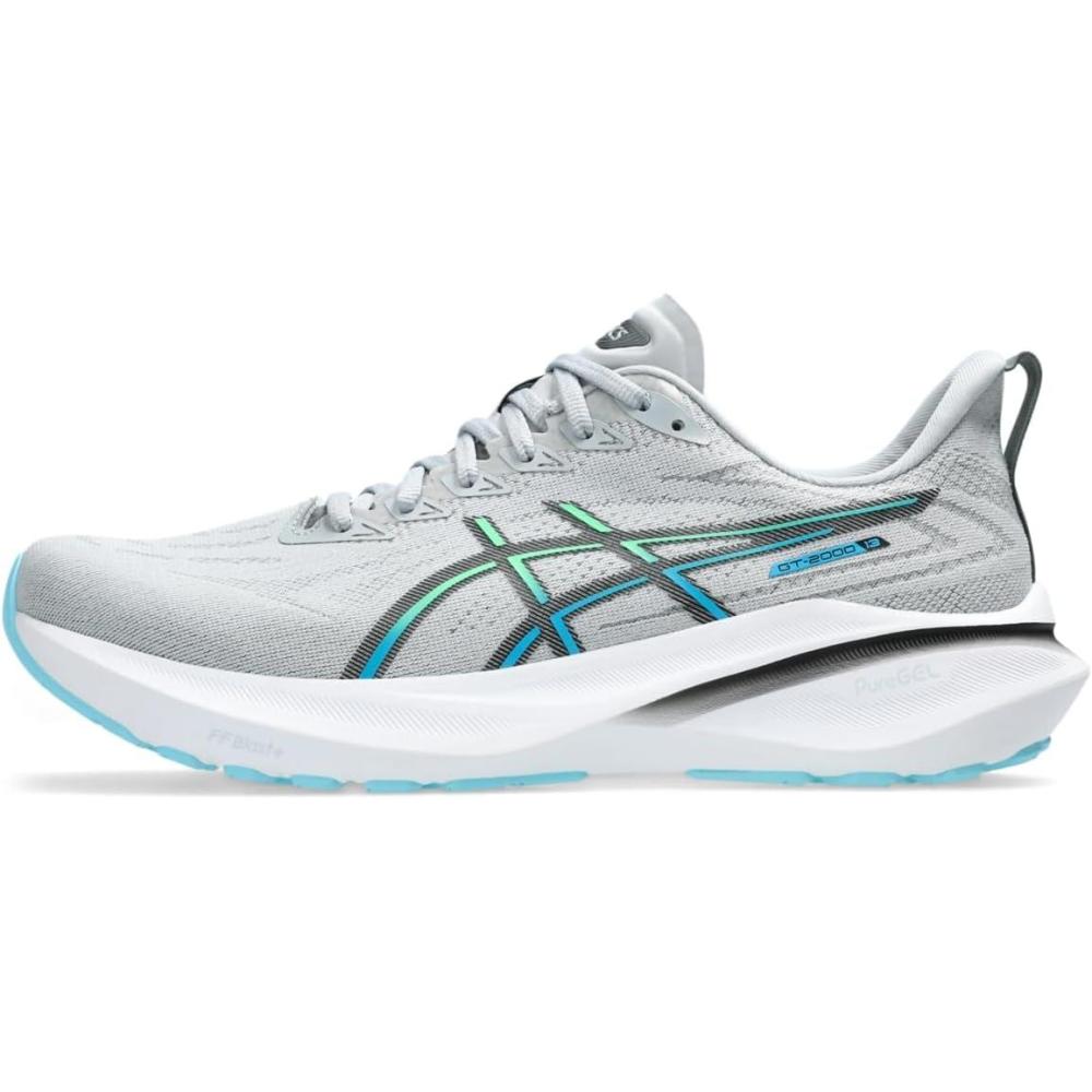 image:imageASICS Mens GT2000 13 Running ShoesPiedmont GreyBlack