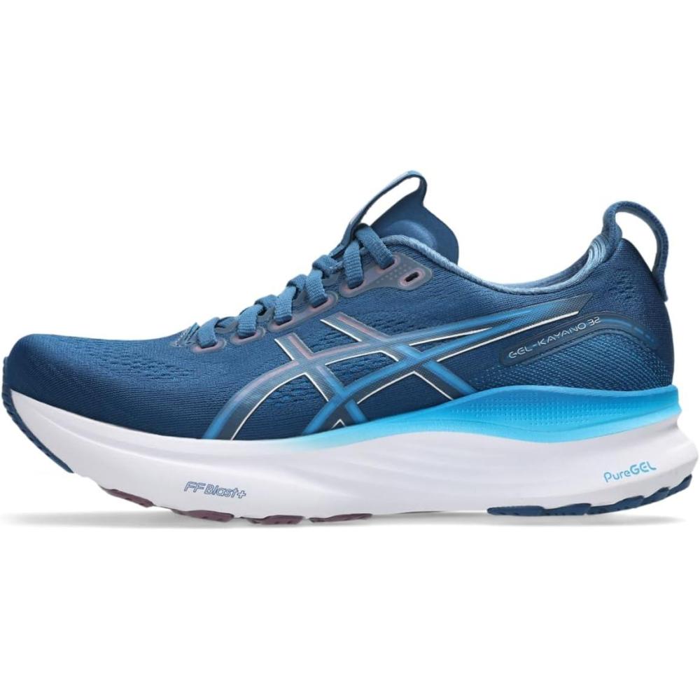 image:imageASICS Womens GelKayano 32 Running ShoesTwilight BlueVelvet Purple