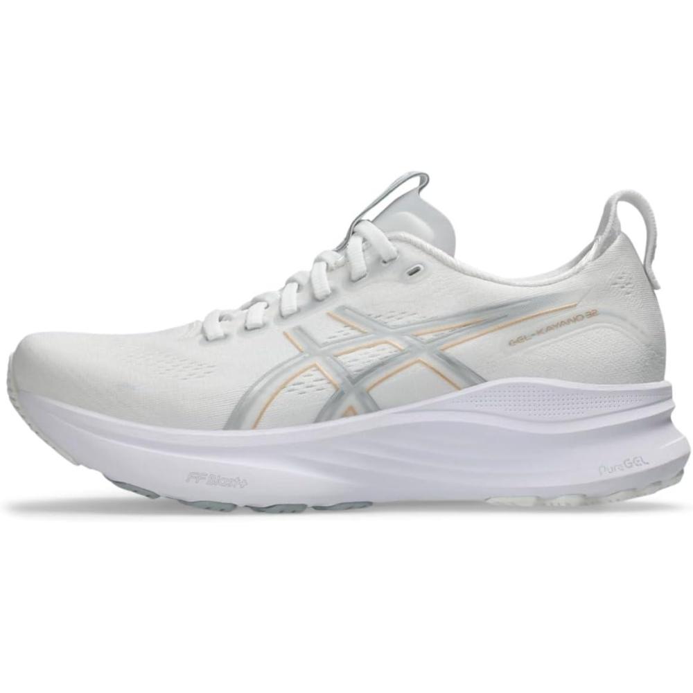 image:imageASICS Womens GelKayano 32 Running ShoesWhiteChampagne