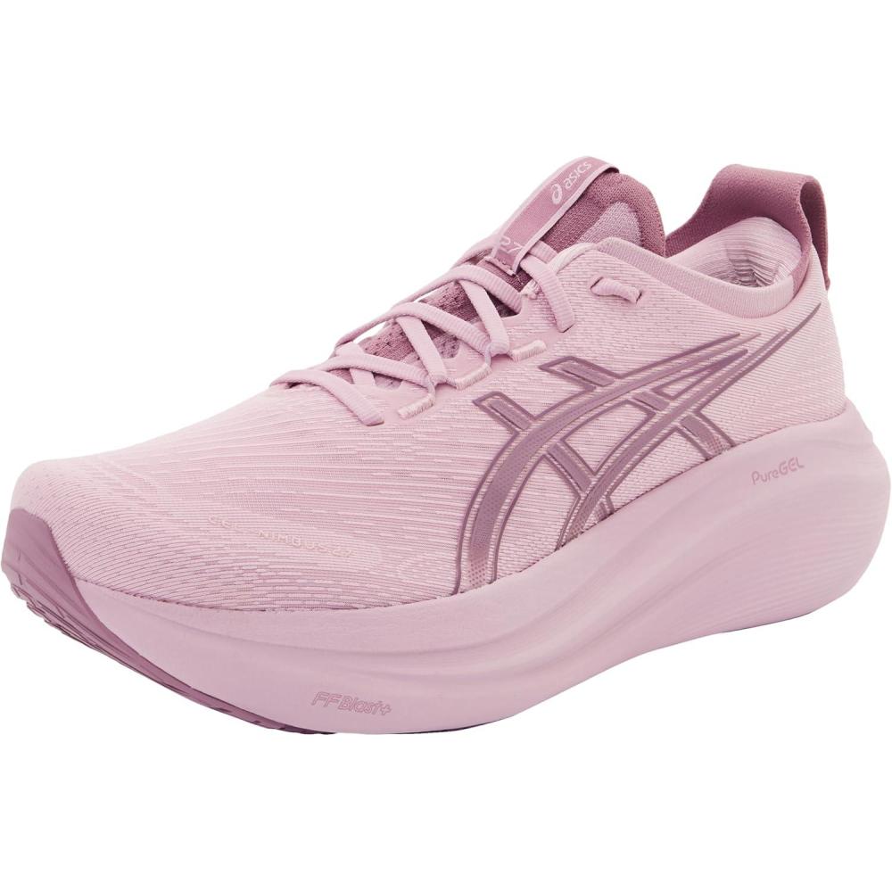 image:imageASICS Womens GelNimbus 27 Running ShoesLight Ube Dark Ube