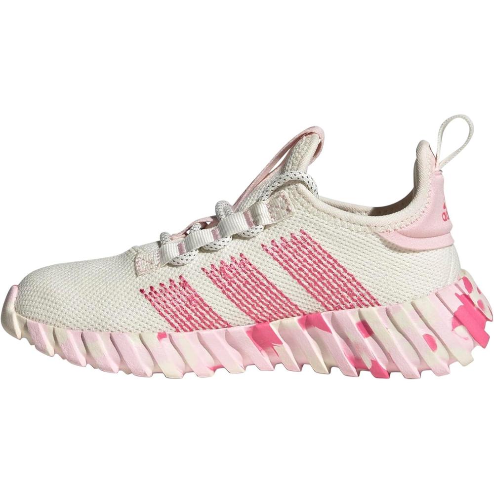 image:imageAdidas UnisexChild Kaptir FlowChalk WhitePulse MagentaClear Pink