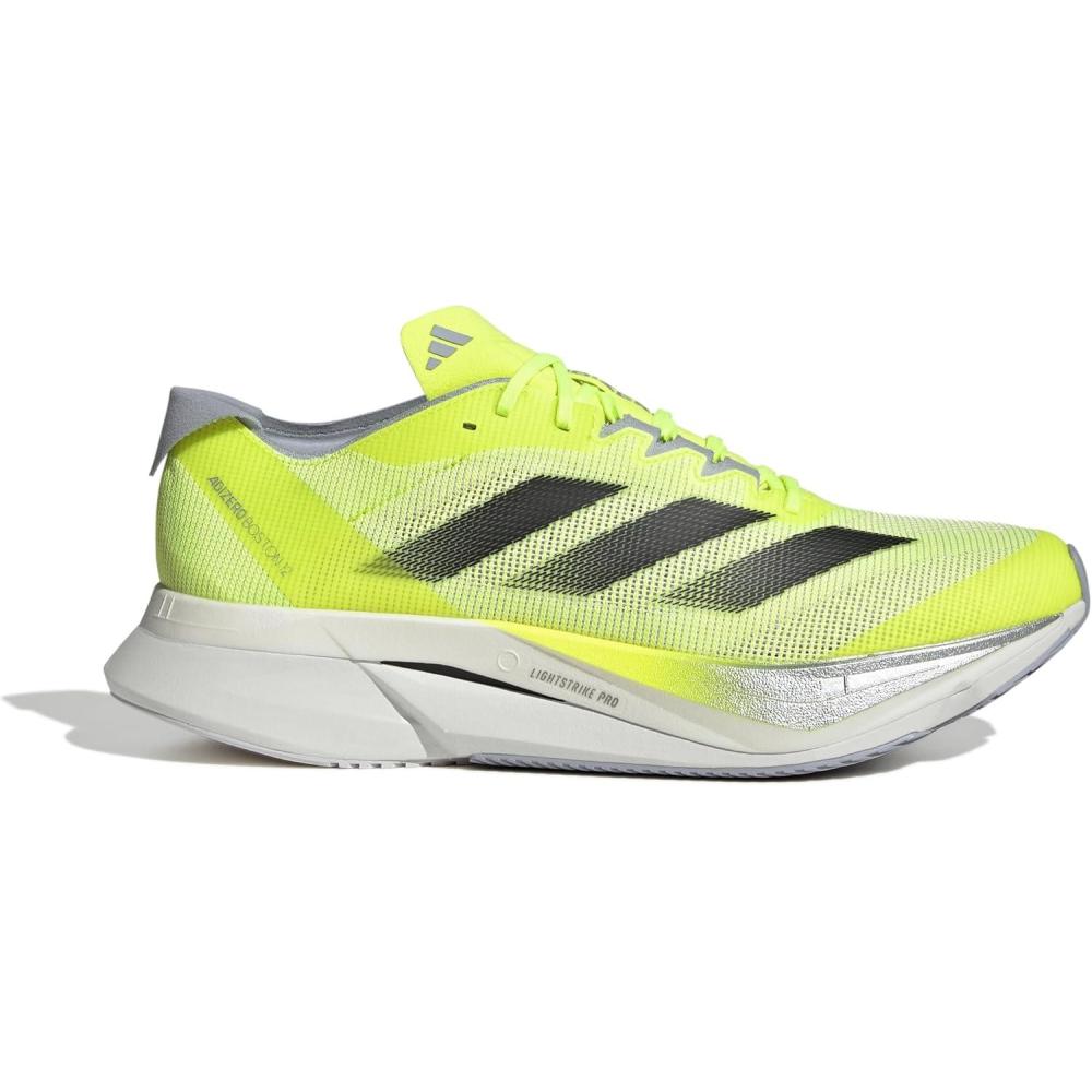 image:imageAdidas Womens Adizero Boston 12 WLucid Lemon Core Black Silver Metallic Jq2553
