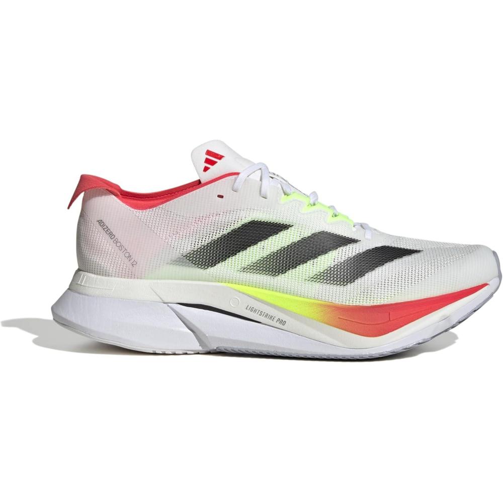 image:imageAdidas Womens Adizero Boston 12 WWhite Black Red Jq2552