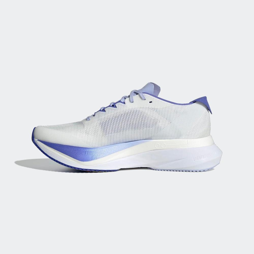image:imageAdidas Womens Adizero Boston 12 WWhiteLucid BlueCobalt Blue