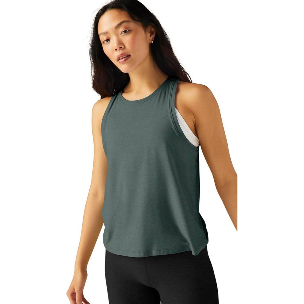 image:imageBeyond Yoga Womens Featherweight Rebalance TankStorm Heather