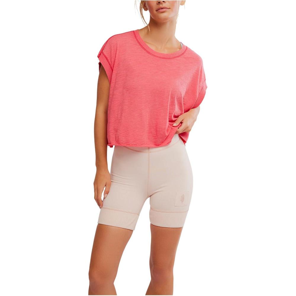 image:imageFree People Womens My Time TeeHot Pink