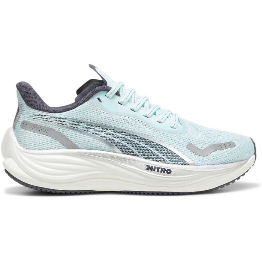image:imagePuma Womens Velocity Nitro 3 Running ShoesNitro BlueGalactic Gray