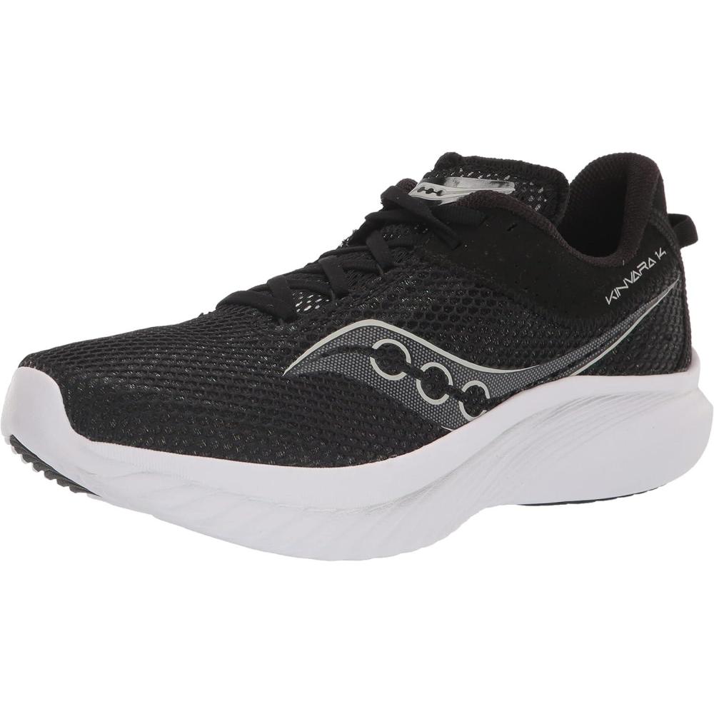 image:imageSaucony Mens Kinvara 14 SneakerBlackWhite