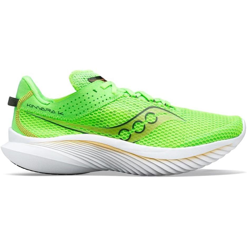 image:imageSaucony Mens Kinvara 14 SneakerSlimeGold