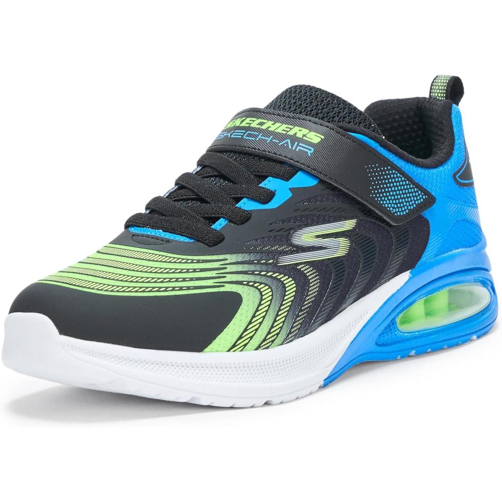 image:imageSkechers Boys Microspec Max AdvancevortivoBlackBlueLime