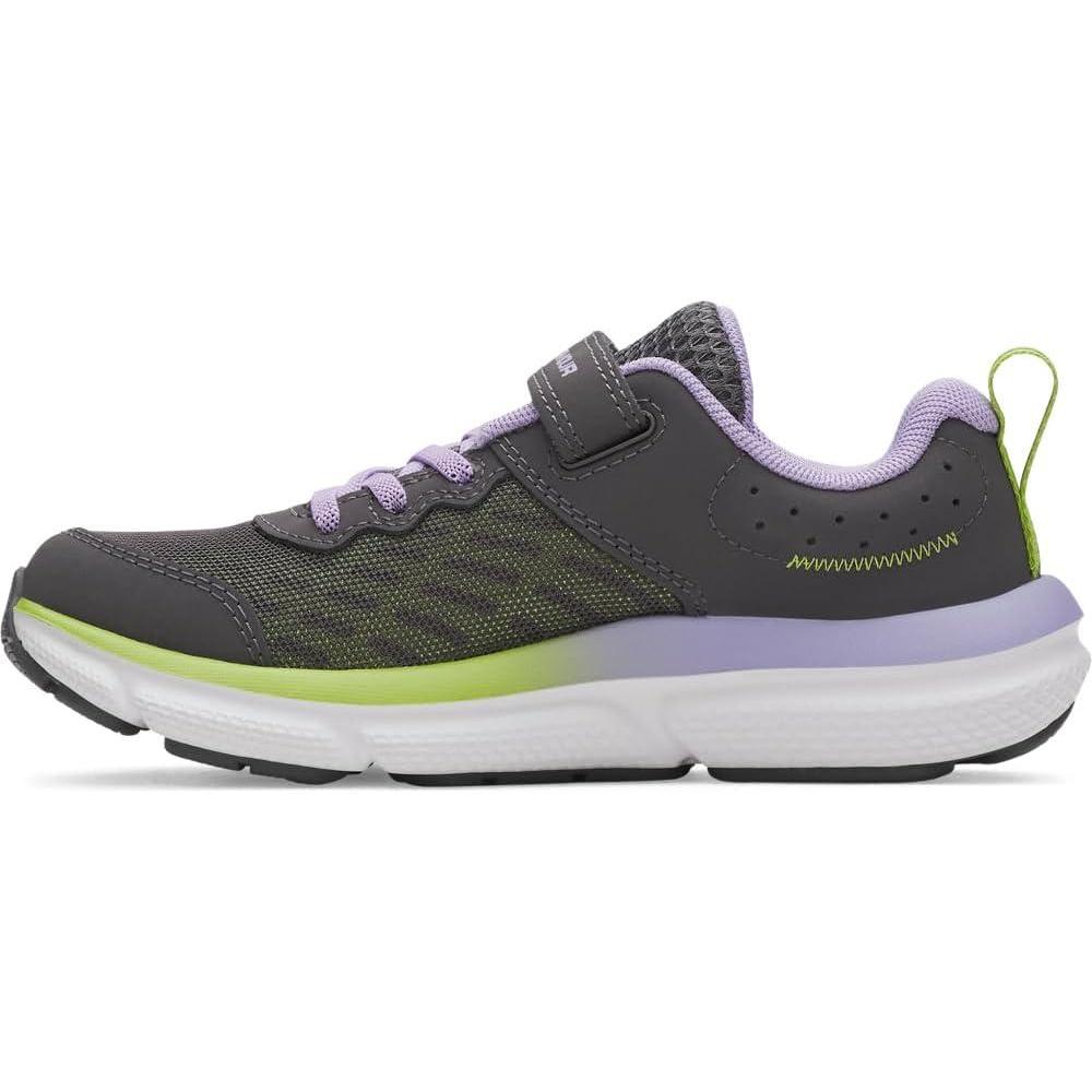 image:imageUnder Armour Girls Pre School Assert 10 Alternate Closure025 CastlerockGreen VibeTransparent