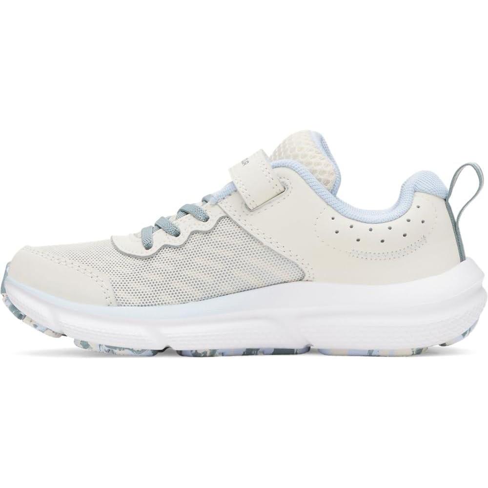 image:imageUnder Armour Girls Pre School Assert 10 Alternate Closure279 StoneNimbus BlueMetallic Tourmaline Pink