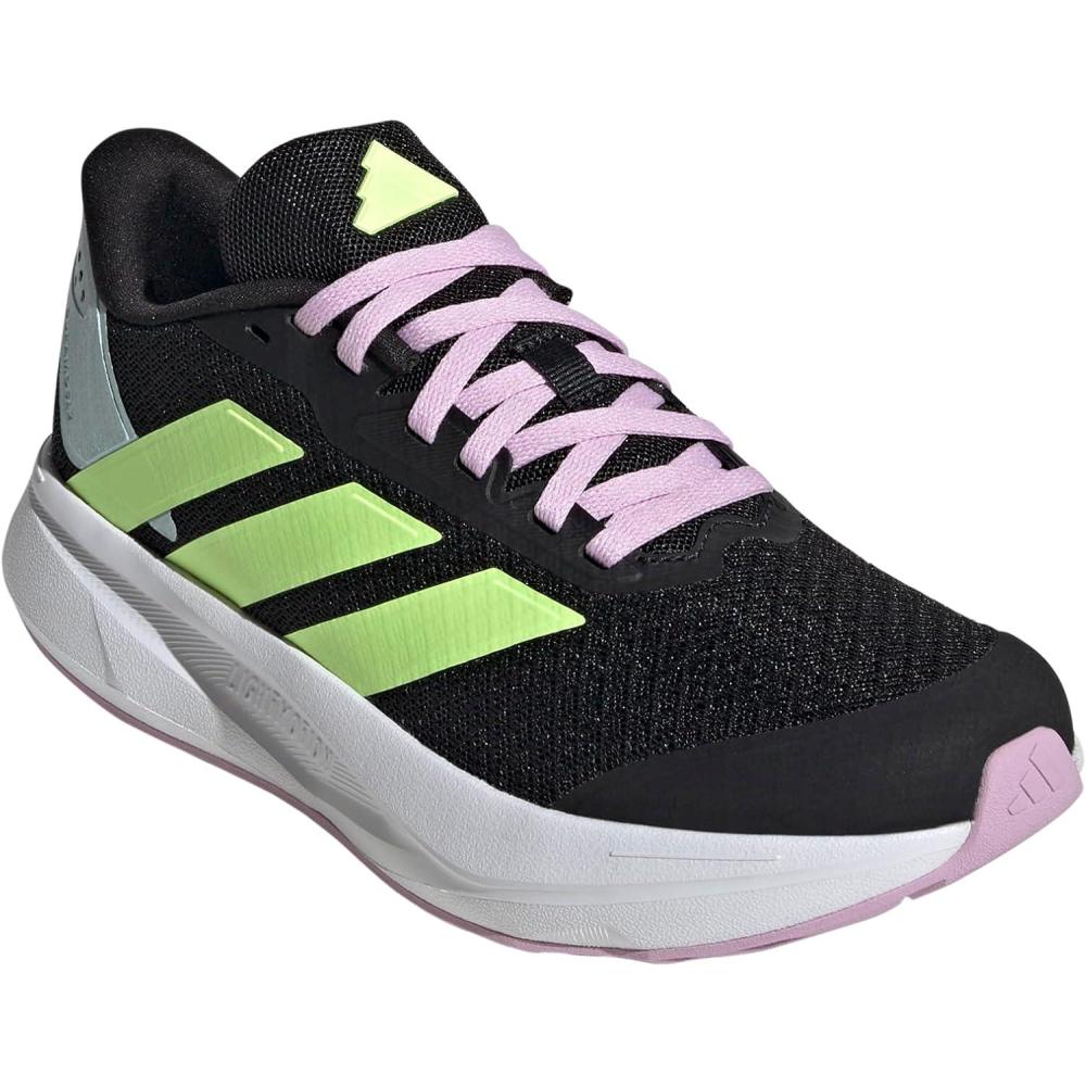 image:imageadidas Kids Boys Duramo Sl2 Lace Up Sneakers Shoes Casual BlackBlackYellowBliss Lilac