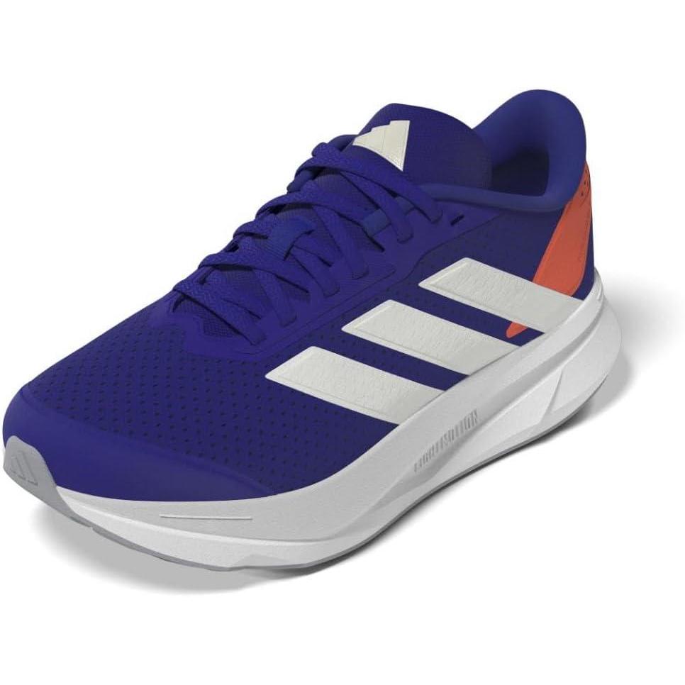 image:imageadidas Kids Boys Duramo Sl2 Lace Up Sneakers Shoes Casual BlackLucid BlueZero MetallicImpact Orange