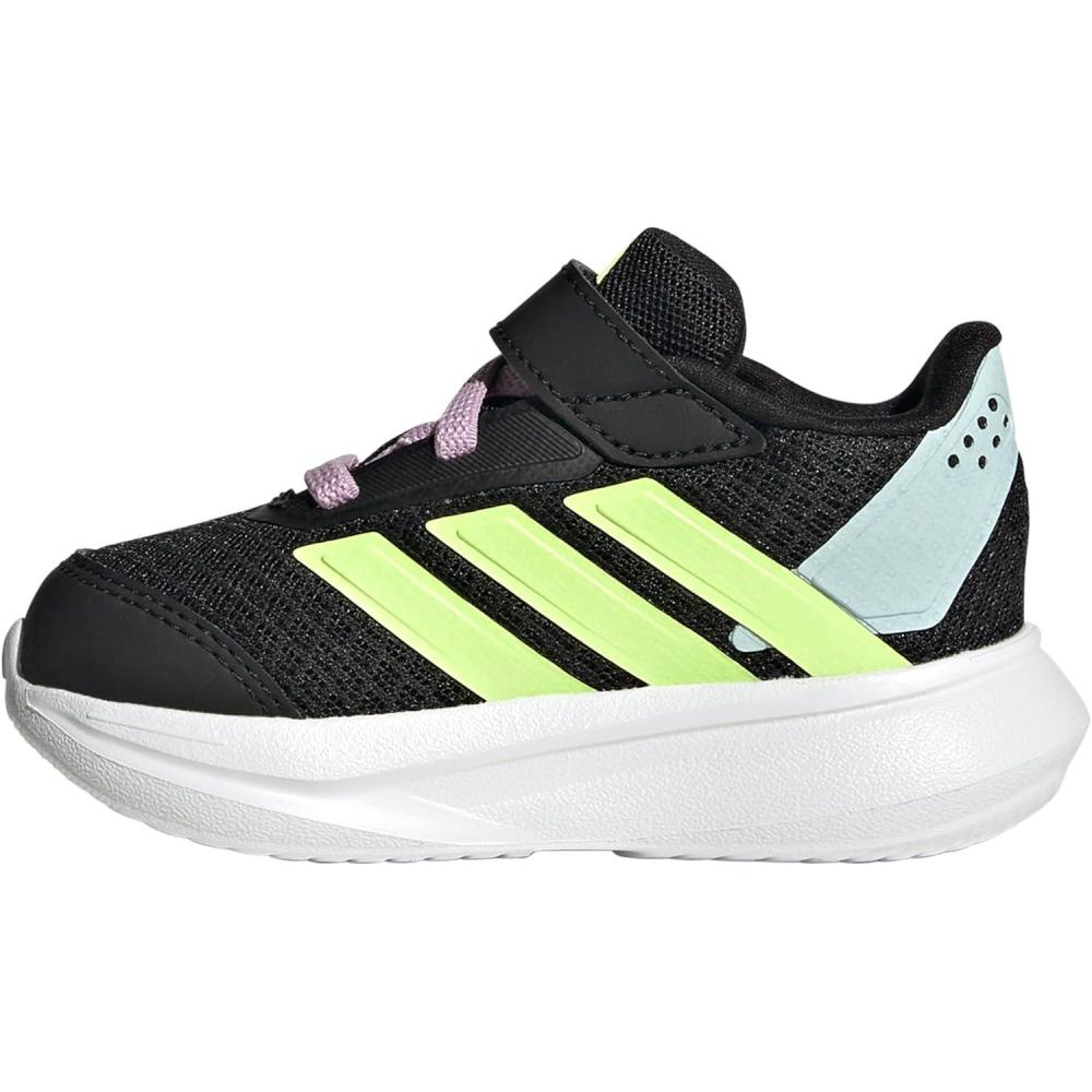 image:imageadidas UnisexChild Duramo Sl 20 Elastic Lace Sportswear SneakerBlackYellowBliss Lilac
