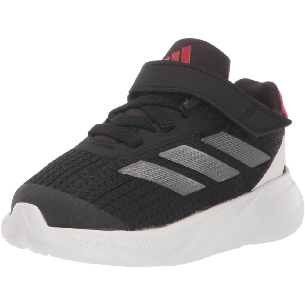 image:imageadidas UnisexChild Duramo Sl 20 Elastic Lace Sportswear SneakerCore BlackIron MetallicBetter Scarlet