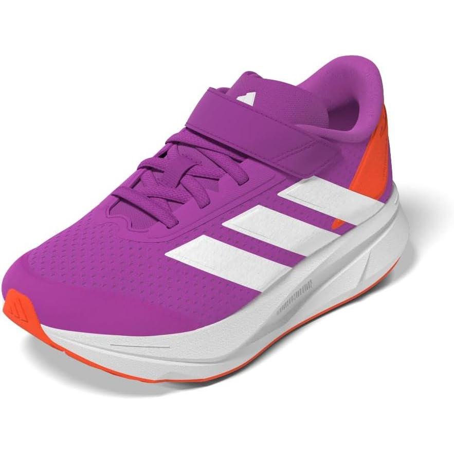 image:imageadidas UnisexChild Duramo Sl 20 Elastic Lace Sportswear SneakerPurple BurstWhiteImpact Orange
