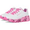 White/Hot Pink
