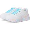 White/Pink/Turquoise