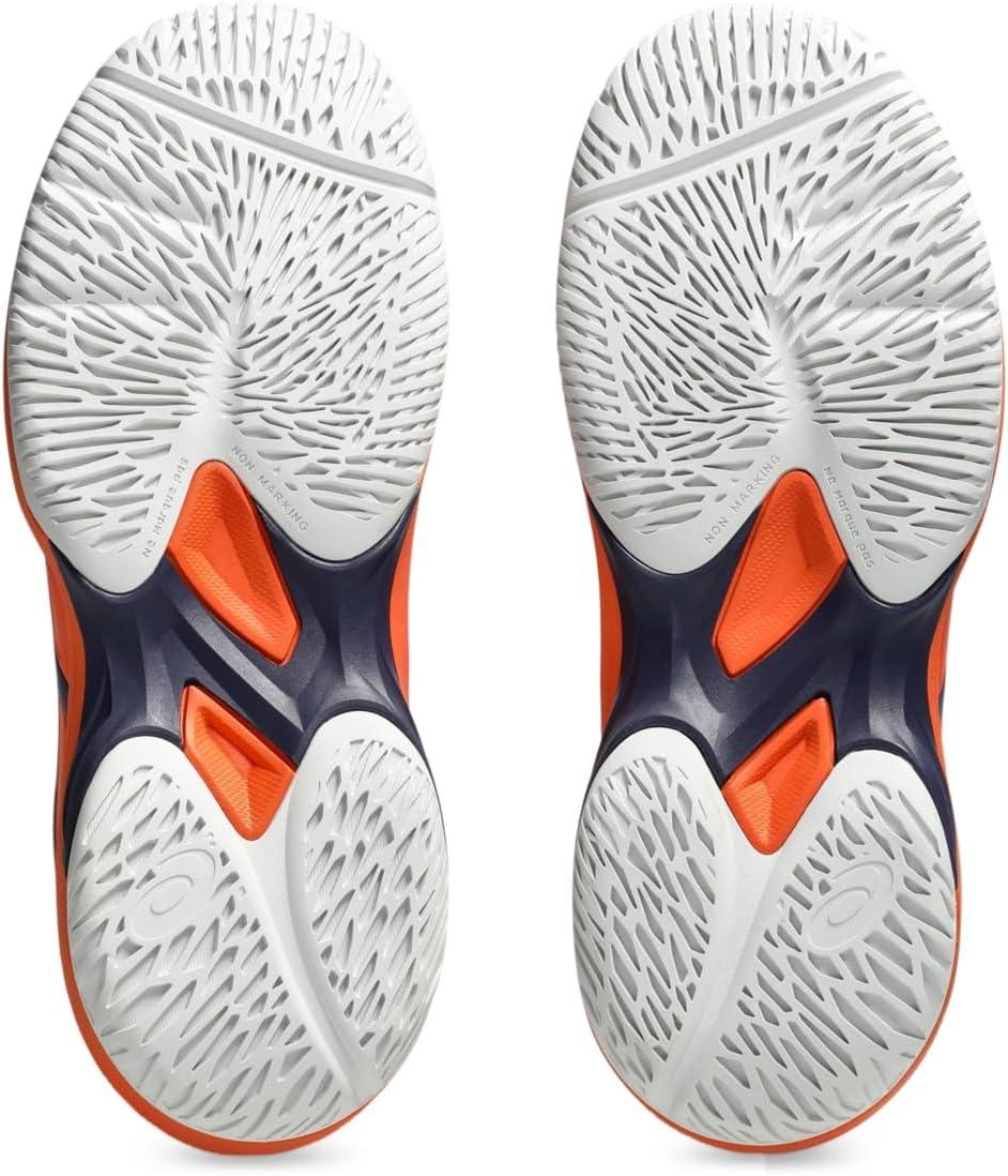 image:imageASICS Kids GelGame Grade School Tennis ShoesNova OrangeIndigo Fog