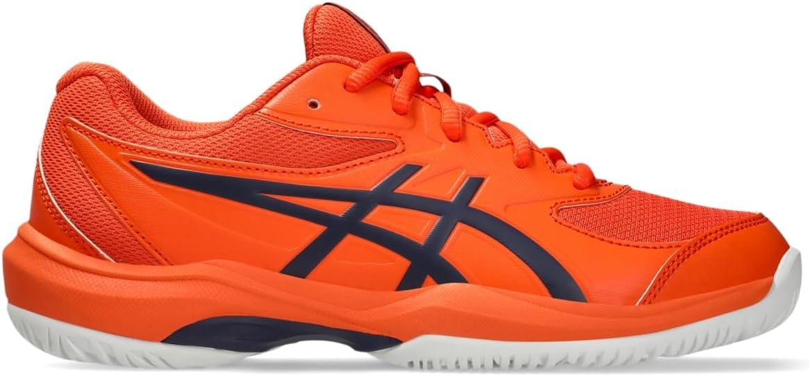 image:imageASICS Kids GelGame Grade School Tennis ShoesNova OrangeIndigo Fog