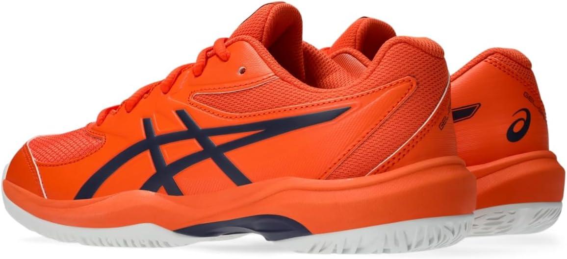 image:imageASICS Kids GelGame Grade School Tennis ShoesNova OrangeIndigo Fog