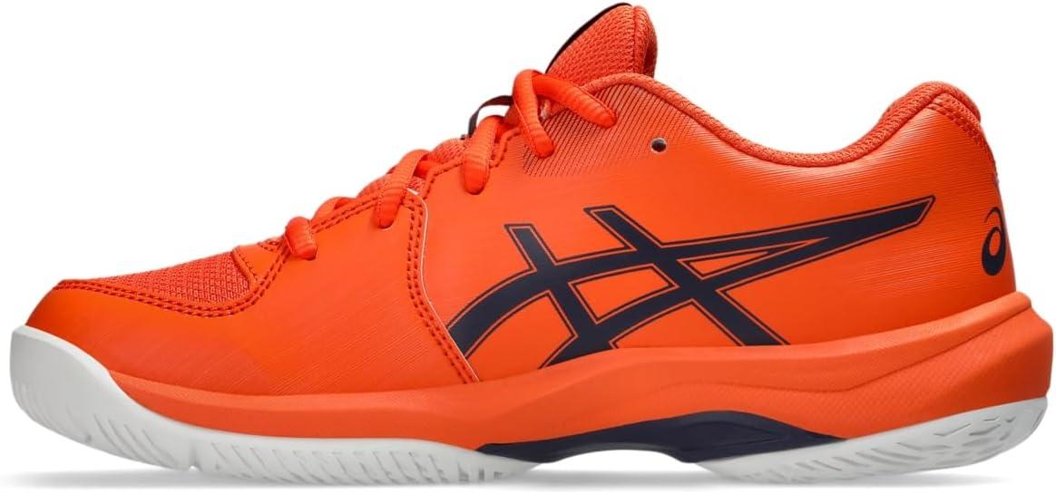 image:imageASICS Kids GelGame Grade School Tennis ShoesNova OrangeIndigo Fog