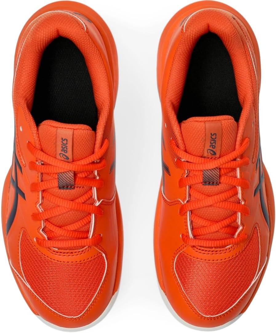 image:imageASICS Kids GelGame Grade School Tennis ShoesNova OrangeIndigo Fog