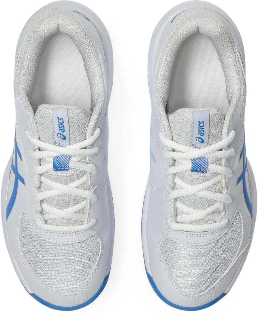 image:imageASICS Kids GelGame Grade School Tennis ShoesWhiteBlue Coast