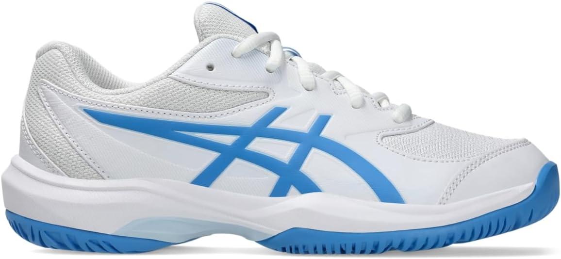 image:imageASICS Kids GelGame Grade School Tennis ShoesWhiteBlue Coast