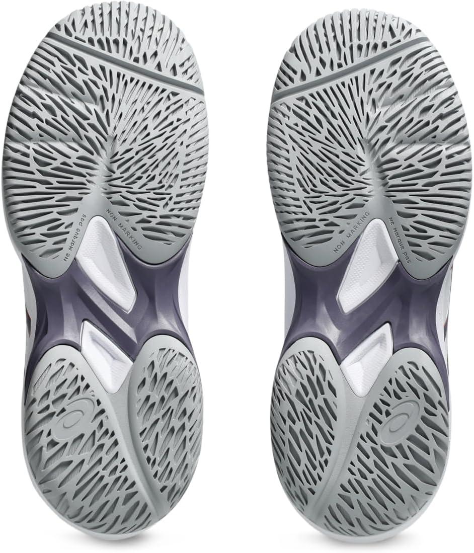 image:imageASICS Kids GelGame Grade School Tennis ShoesWhiteGreyish Purple