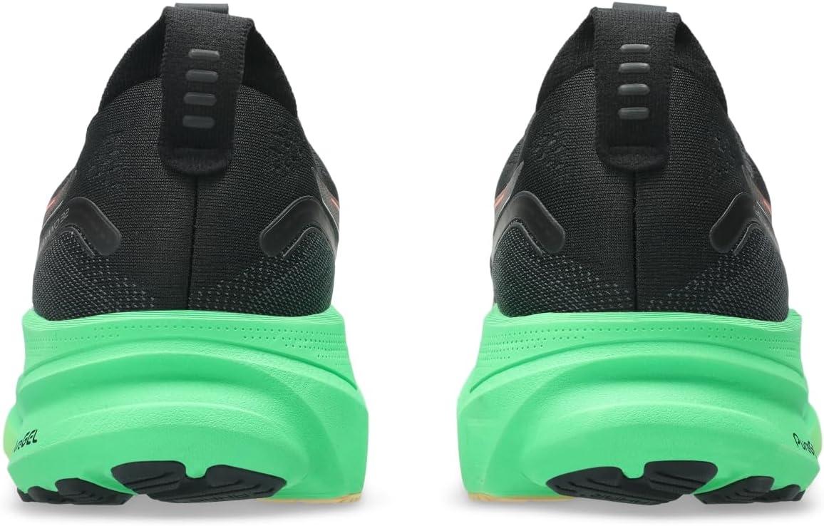 image:imageASICS Mens GelKayano 32 Running ShoesBlackVital Green