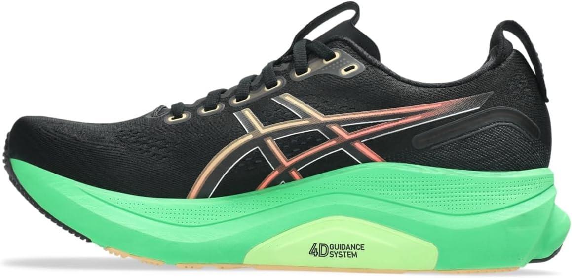image:imageASICS Mens GelKayano 32 Running ShoesBlackVital Green