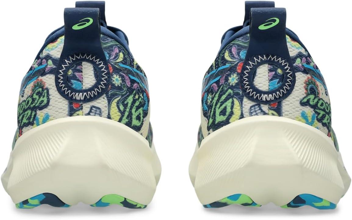 image:imageASICS Mens Noosa TRI 16 Running ShoesMidnight BlueLime Burst