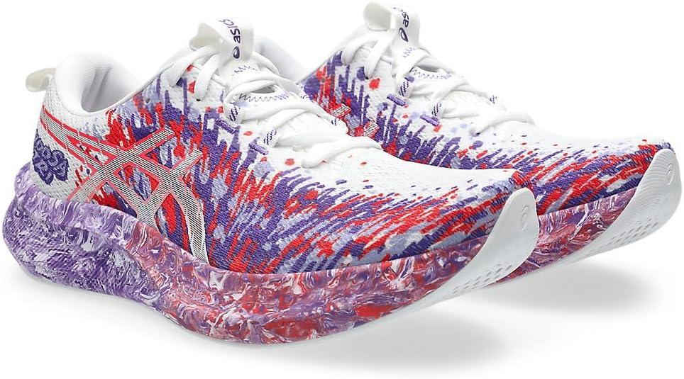 image:imageASICS Mens Noosa TRI 16 Running ShoesWhite Edo Purple