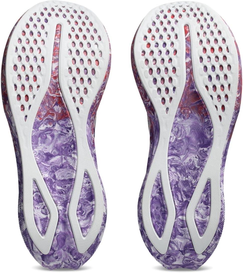 image:imageASICS Mens Noosa TRI 16 Running ShoesWhiteEdo Purple