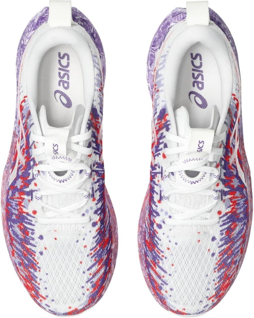 image:imageASICS Mens Noosa TRI 16 Running ShoesWhiteEdo Purple