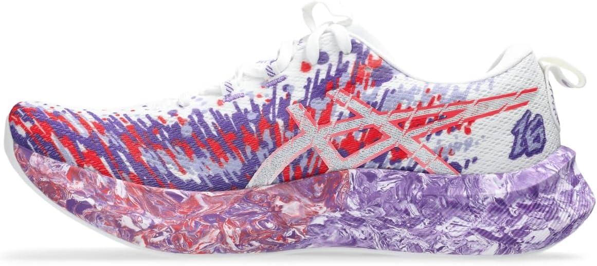 image:imageASICS Mens Noosa TRI 16 Running ShoesWhiteEdo Purple