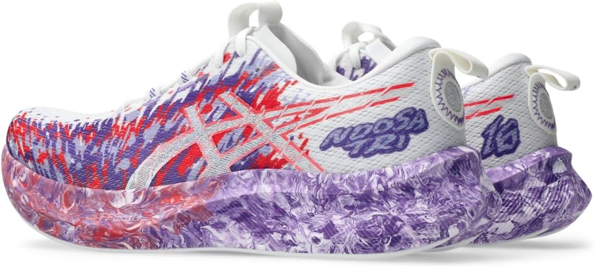 image:imageASICS Mens Noosa TRI 16 Running ShoesWhiteEdo Purple