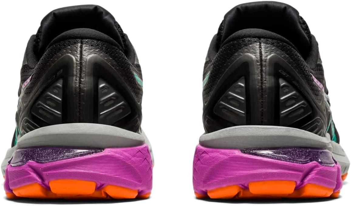 image:imageASICS Womens GT2000 9 Running ShoeBlackBaltic Jewel