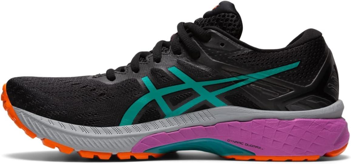 image:imageASICS Womens GT2000 9 Running ShoeBlackBaltic Jewel