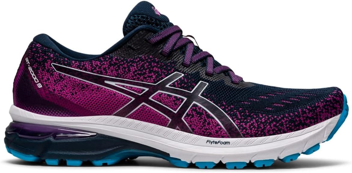 image:imageASICS Womens GT2000 9 Running ShoeFrench BlueWhite