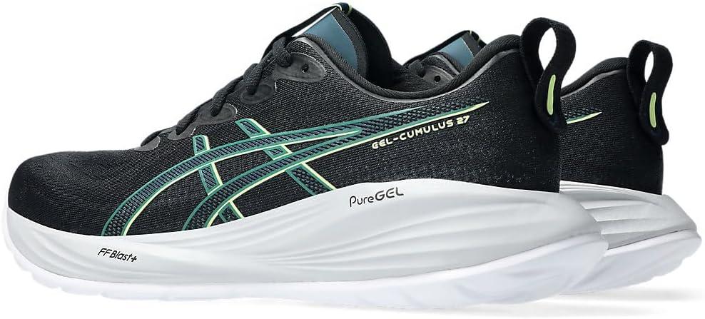 image:imageASICS Womens GelCumulus 27 Running ShoesBlackLucid Yellow