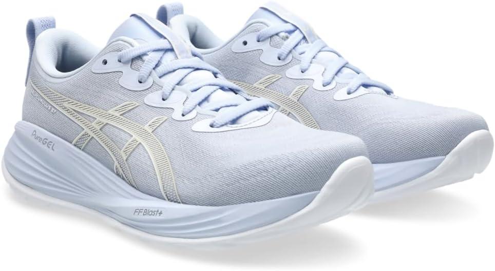 image:imageASICS Womens GelCumulus 27 Running ShoesBlue Fade White