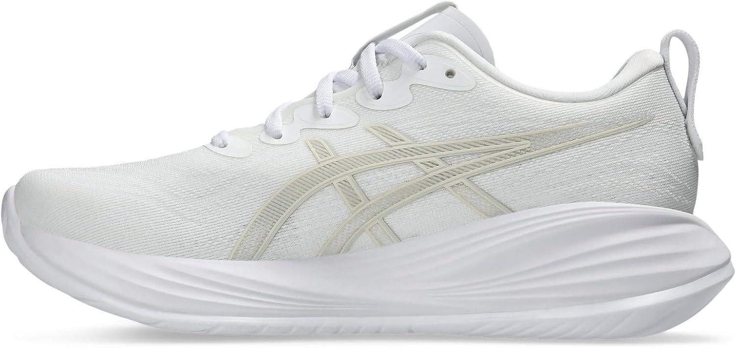 image:imageASICS Womens GelCumulus 27 Running ShoesWhite Lake Grey