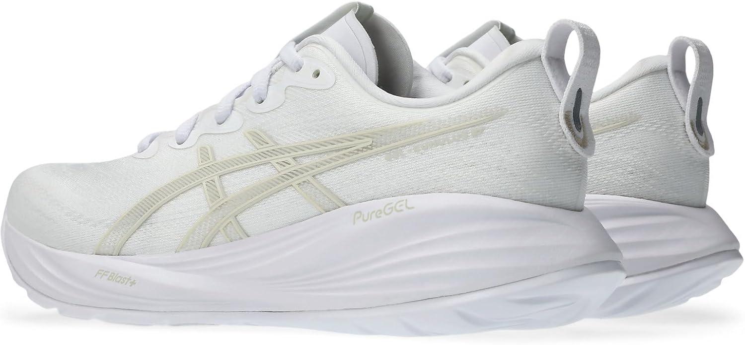 image:imageASICS Womens GelCumulus 27 Running ShoesWhite Lake Grey